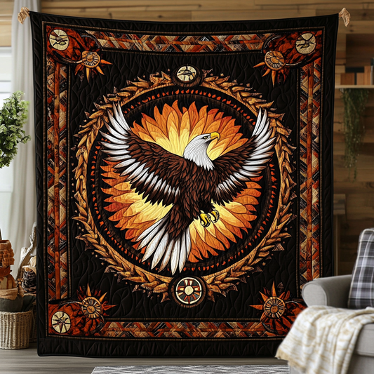 Native Eagle TAI091024074 Quilt Blanket