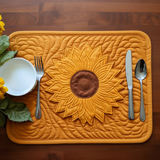 Sunflower TAI040124149 Quilted Placemats