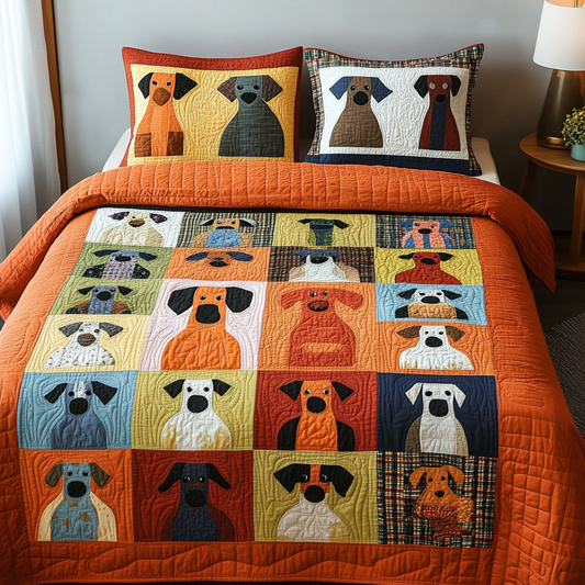 Dog DAI280824309 Quilt Bedding Set