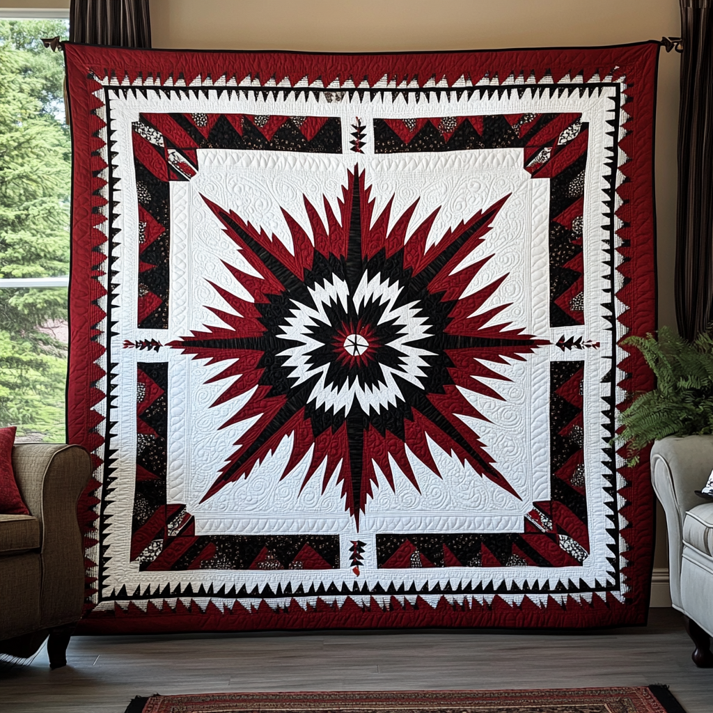 Native American TAI091024173 Quilt Blanket