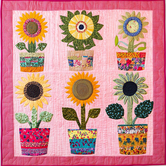 Sunflower DAI010824109 Quilt Blanket