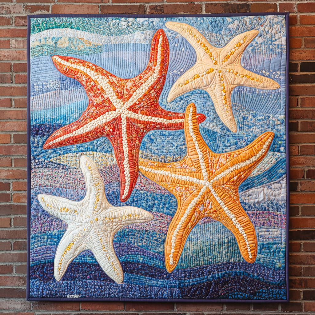 Starfish DAI200125136 Quilt Blanket