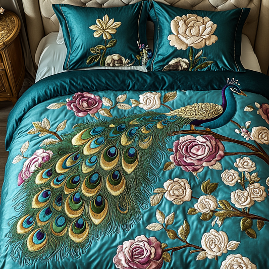 Peacock TAI201124300 Quilt Bedding Set