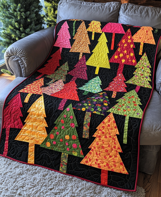 Christmas Tree TAI260924030 Quilt Blanket