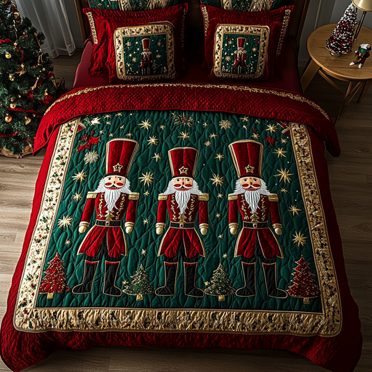 Christmas Nutcracker TAI201124165 Quilt Bedding Set