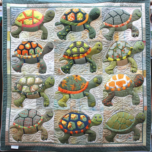 Turtle TAI020324148 Quilt Blanket