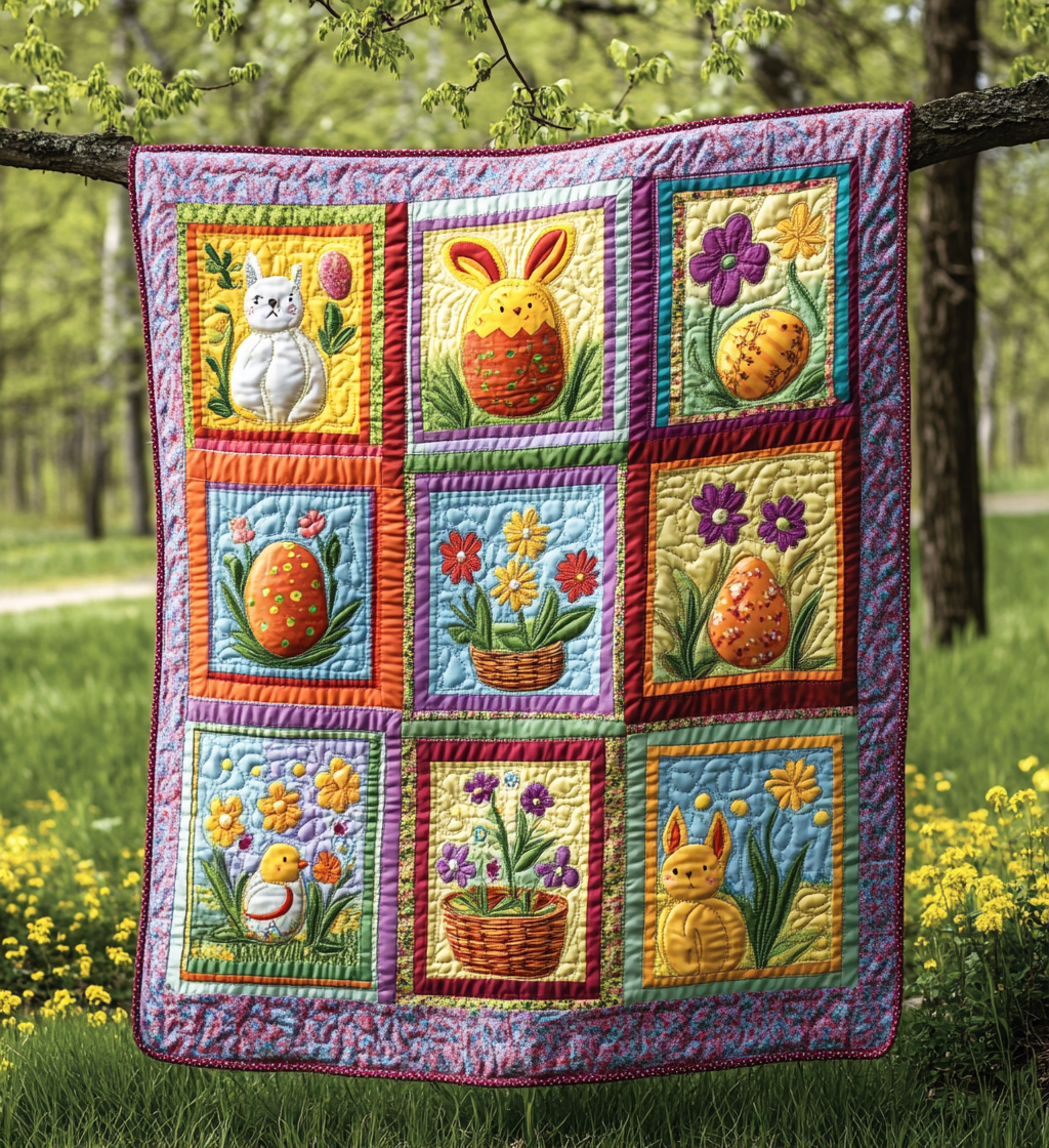 Easter DAI150125099 Quilt Blanket