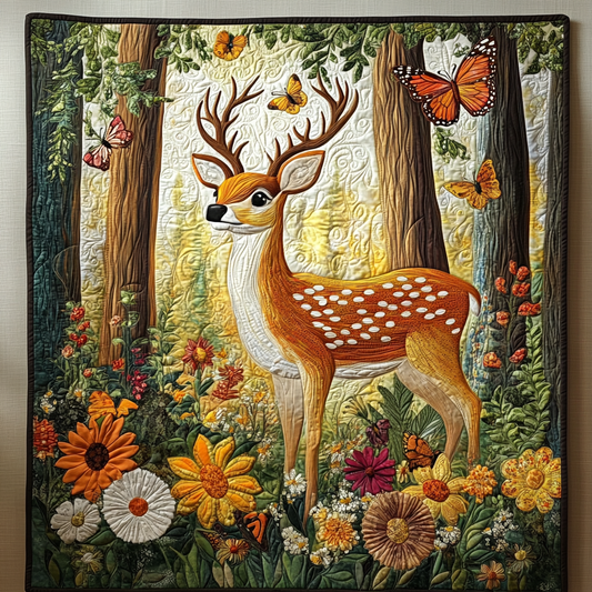 Deer DAI040225093 Quilt Blanket