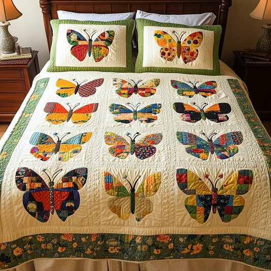 Butterfly DAI280824189 Quilt Bedding Set