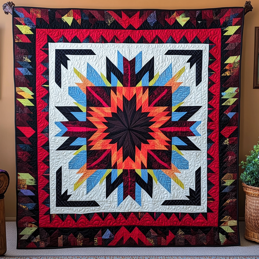 Native American TAI091024060 Quilt Blanket