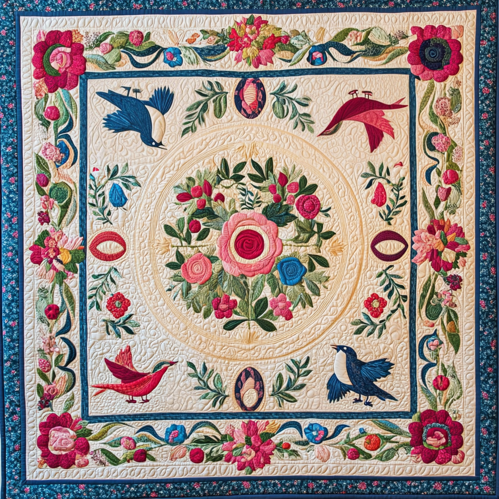 Flower DAI110225046 Quilt Blanket