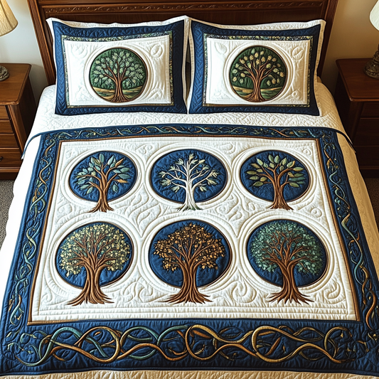 Tree Of Life TAI101224337 Quilt Bedding Set