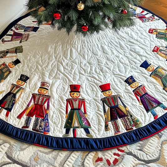 Christmas Nutcracker TAI021024268 Quilted Tree Skirt