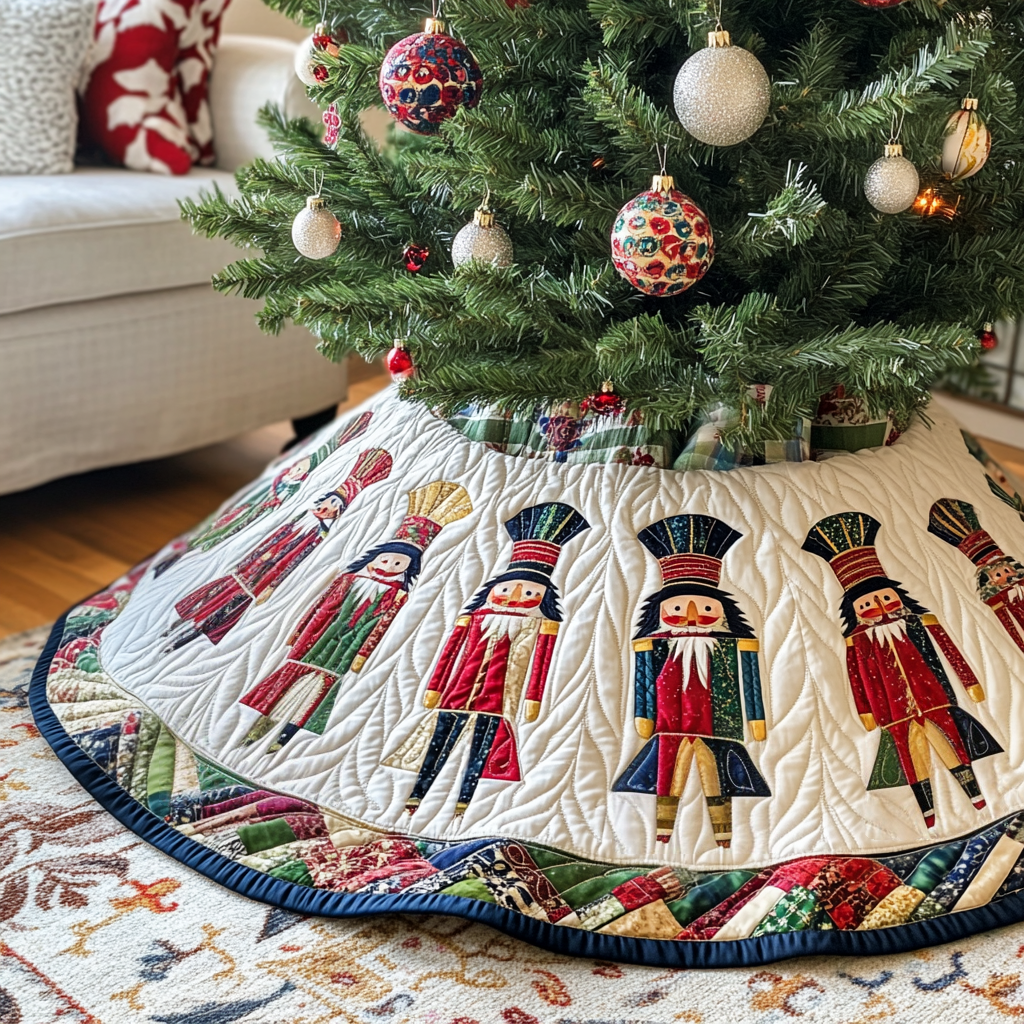 Nutcracker DAI040924130 Quilted Tree Skirt