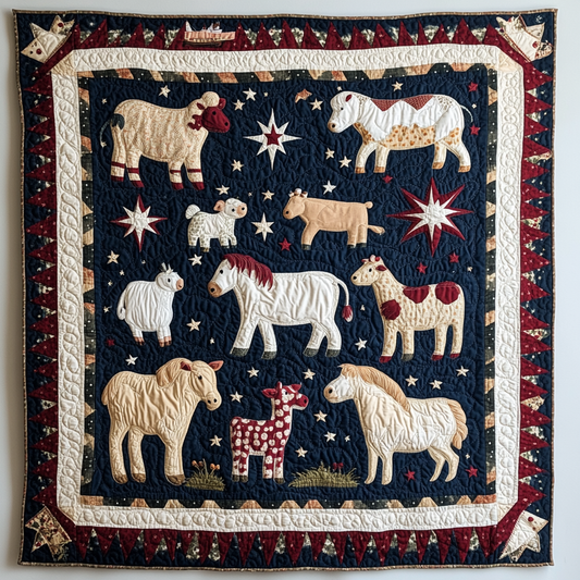 Farm Animal DAI221024111 Quilt Blanket