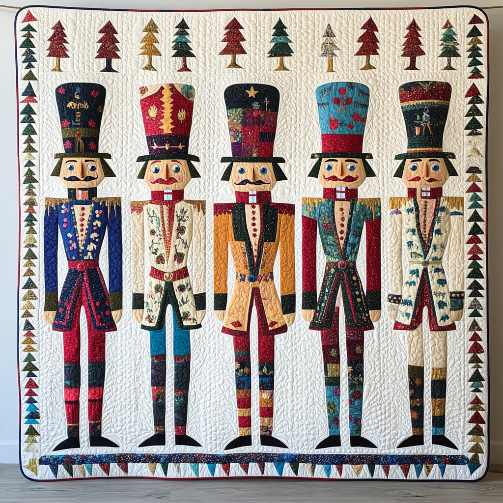 Christmas Nutcracker TAI260924088 Quilt Blanket