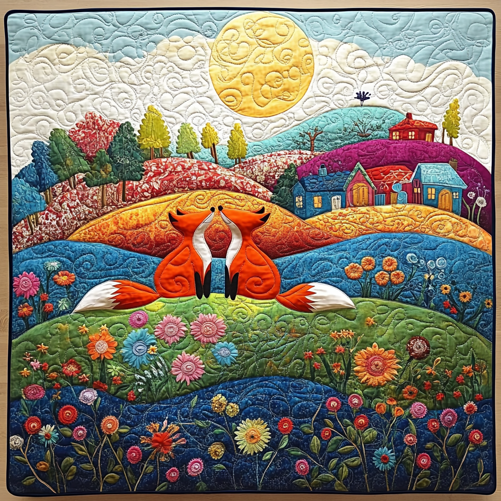 Fox DAI110225073 Quilt Blanket