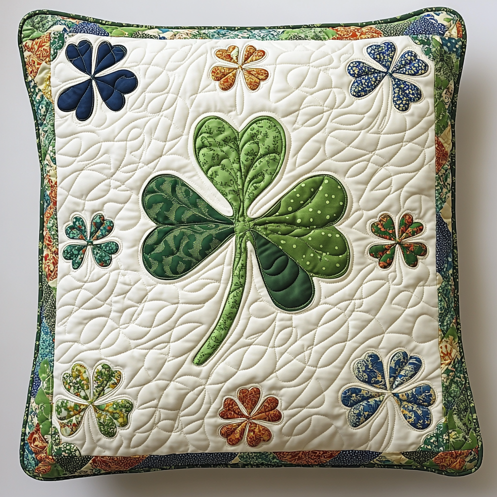 Shamrock DAI230924105 Quilted Pillow Case