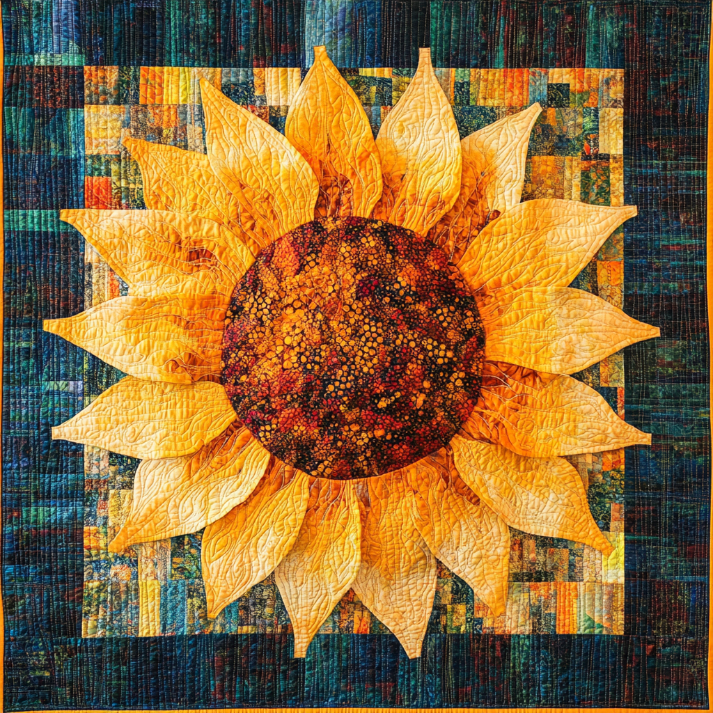 Sunflower DAI010824088 Quilt Blanket