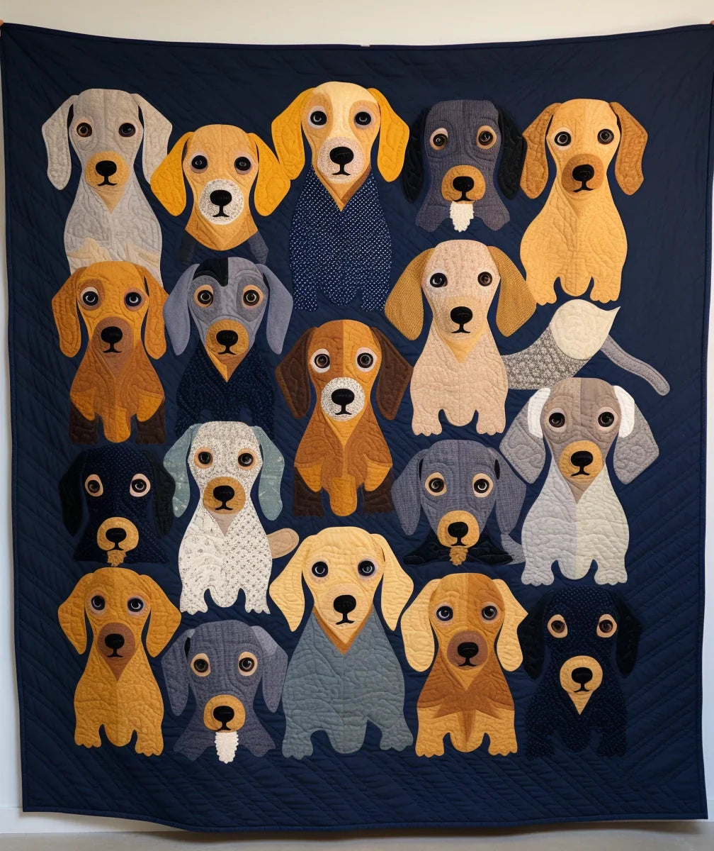 Beagle BL9112324 Quilt Blanket – Alpha Quilt