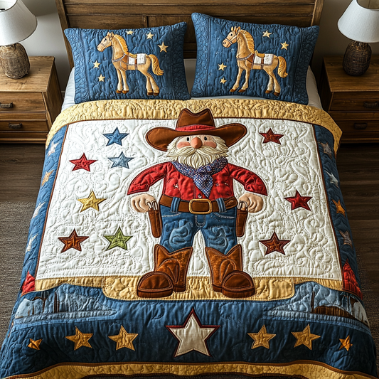 Cowboy Gnome DAI241224242 Quilt Bedding Set