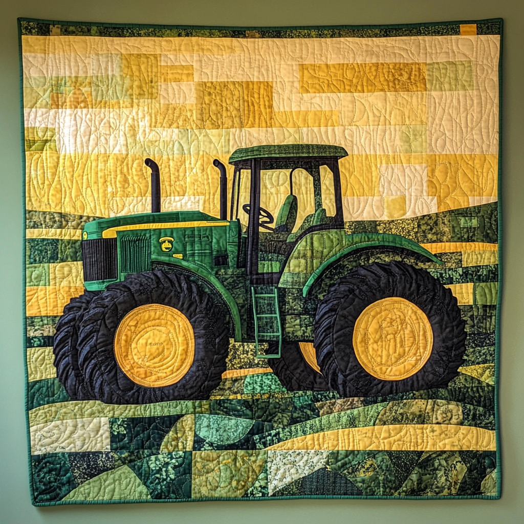 Farm Tractor DAI221024195 Quilt Blanket