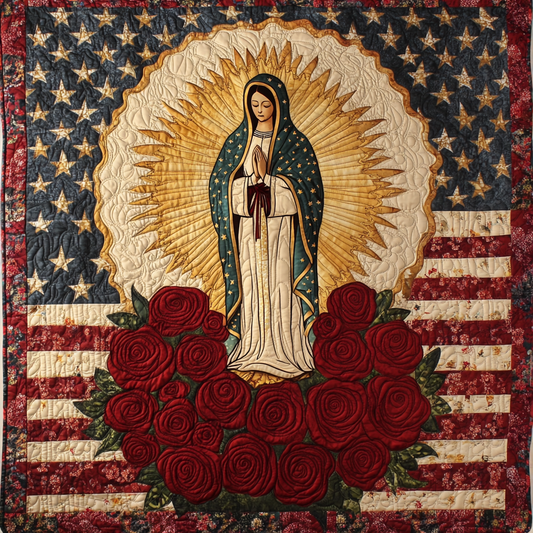 Mother Mary Rose DAI231124039 Quilt Blanket