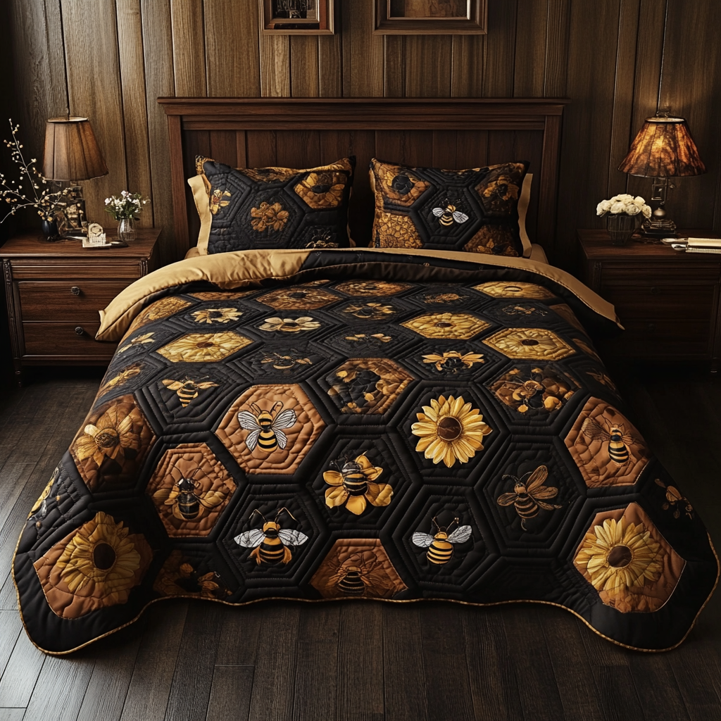 Bee DAI090125065 Quilt Bedding Set