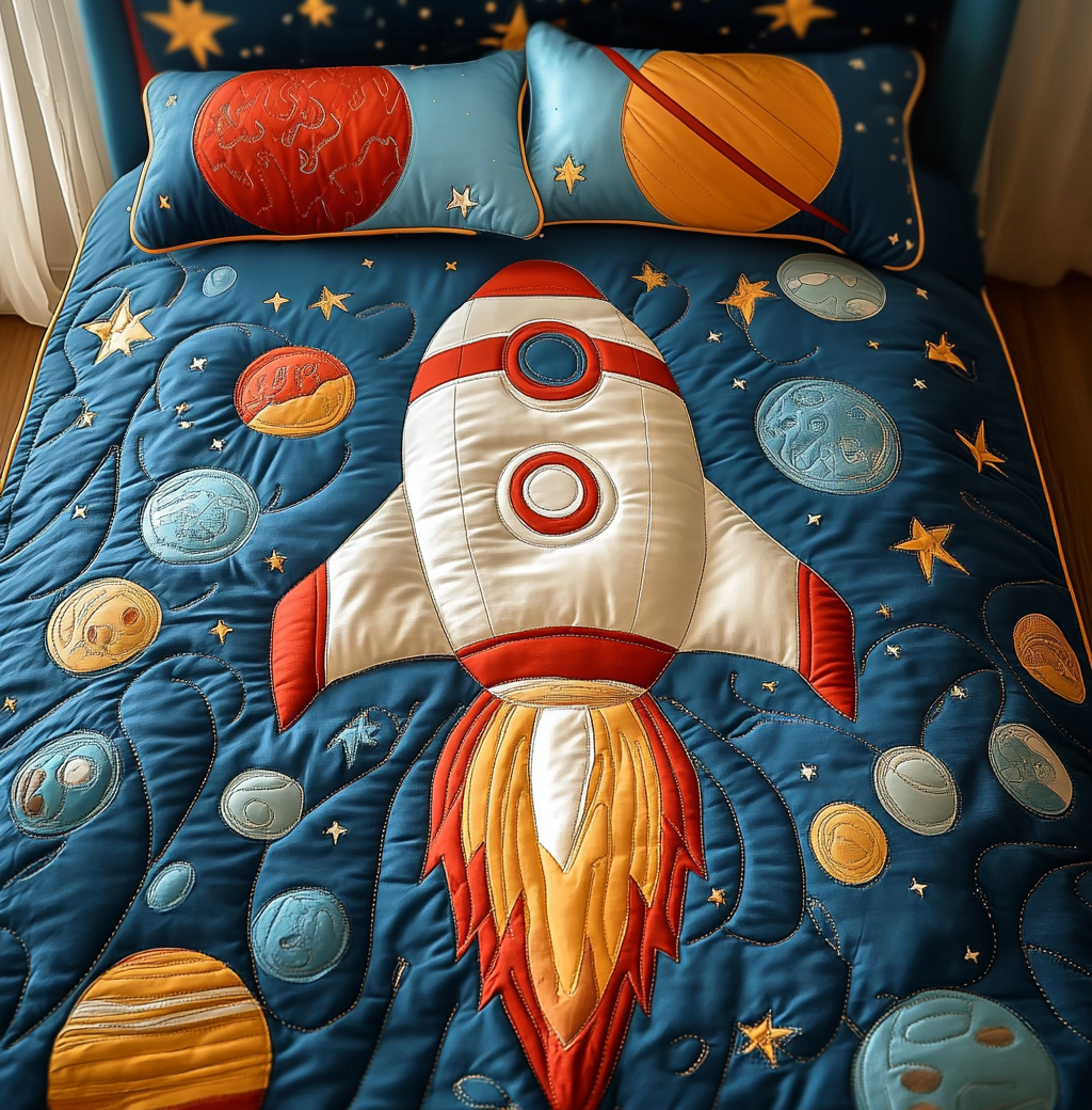 Rocket DAI301224258 Quilt Bedding Set