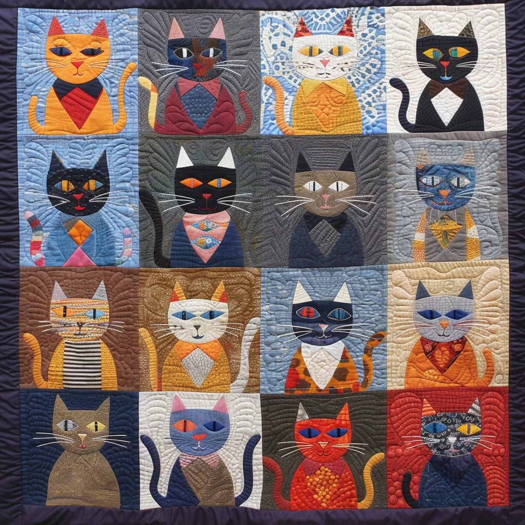 Cat TAI240424048 Quilt Blanket