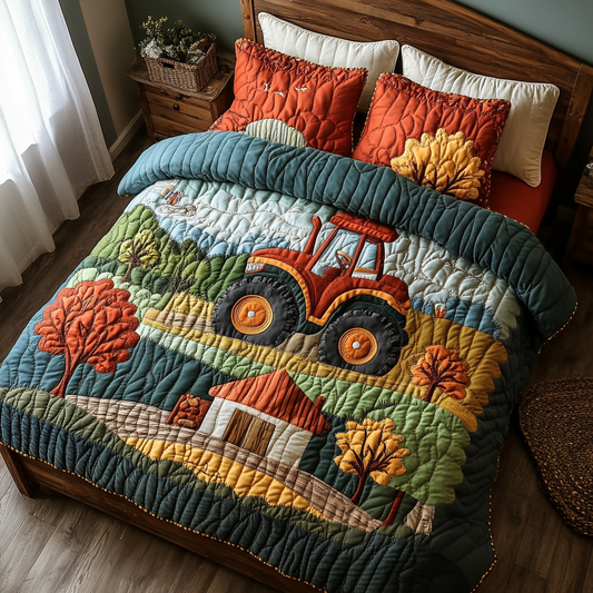 Farm Tractor DAI101224029 Quilt Bedding Set