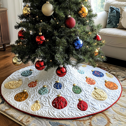 Baubles DAI090924033 Quilted Tree Skirt