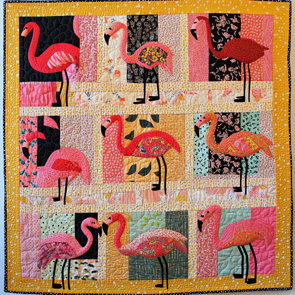 Flamingo DAI130824032 Quilt Blanket