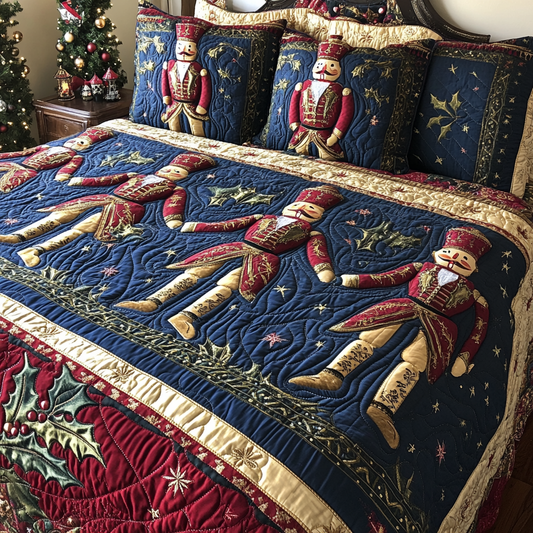 Nutcracker DAI190824243 Quilt Bedding Set