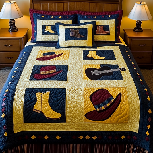 Cowboy DAI051224120 Quilt Bedding Set