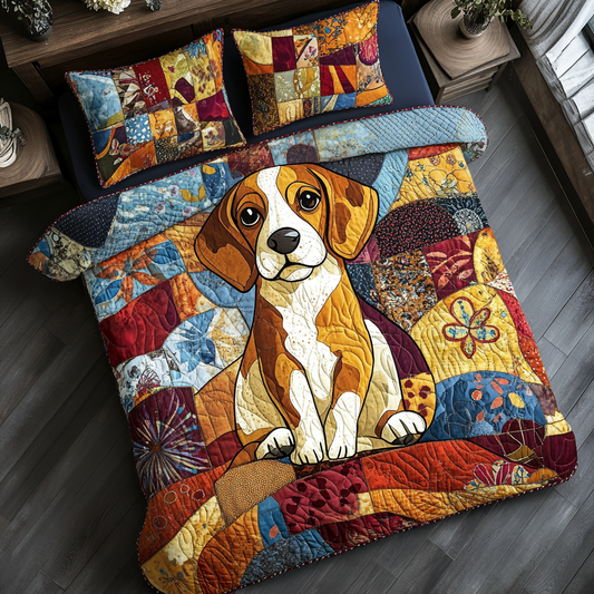 Beagle TAI181024135 Quilt Bedding Set