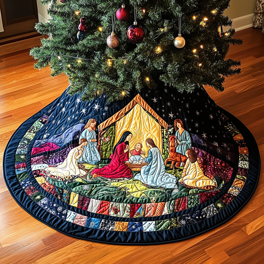 Nativity TAI021024171 Quilted Tree Skirt