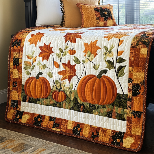 Pumpkin TAI021024050 Quilt Blanket