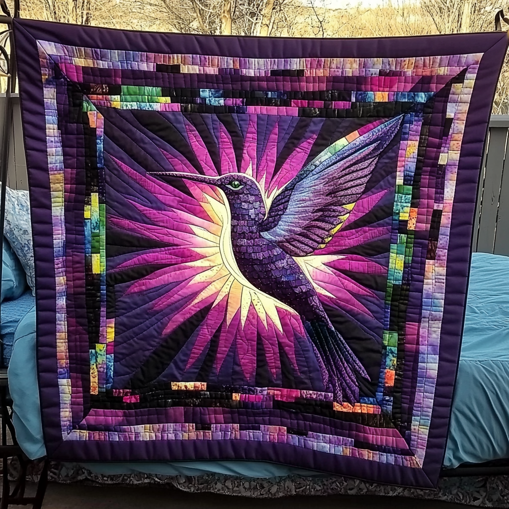 Hummingbird TAI041024427 Quilt Blanket