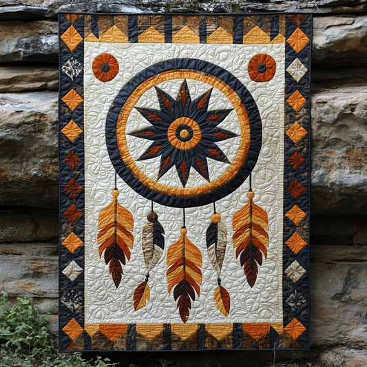 Native American Dreamcatcher DAI230924080 Quilt Blanket