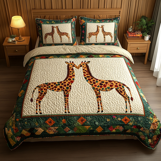 Giraffe DAI281124142 Quilt Bedding Set