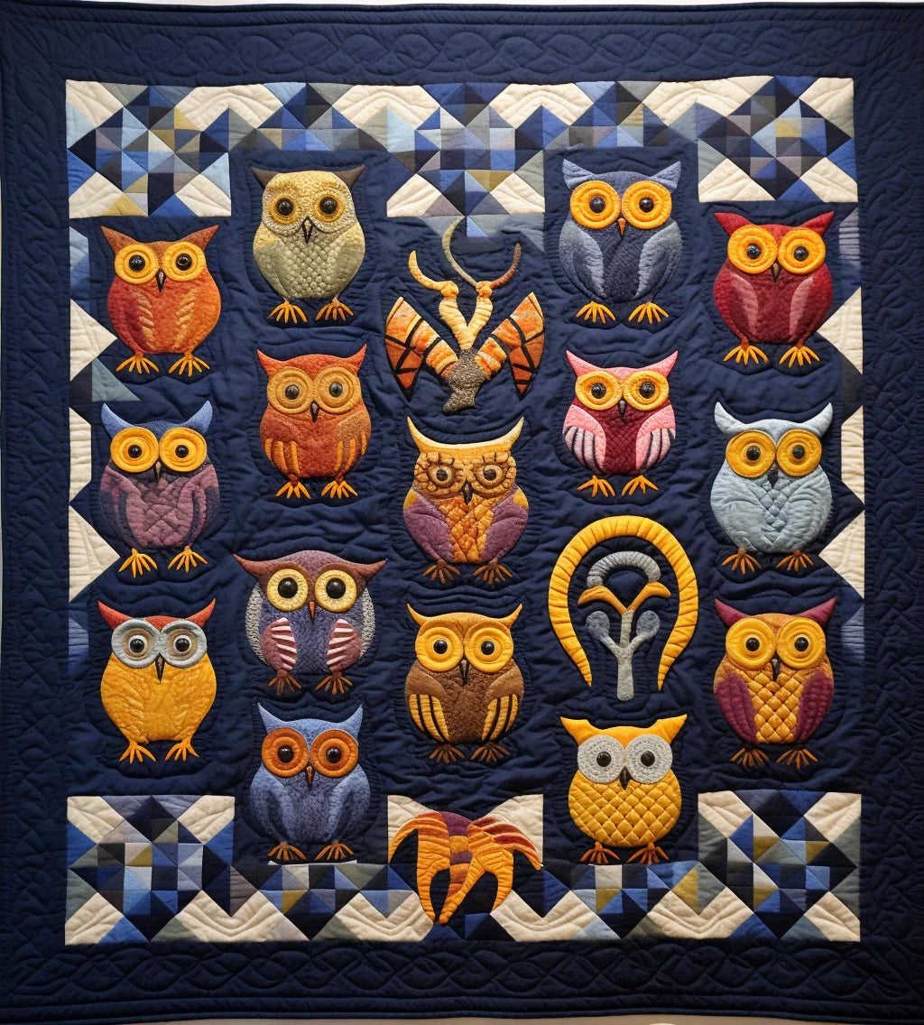 Owls BL9112382 Quilt Blanket