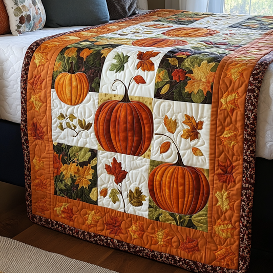 Pumpkin TAI021024031 Quilt Blanket