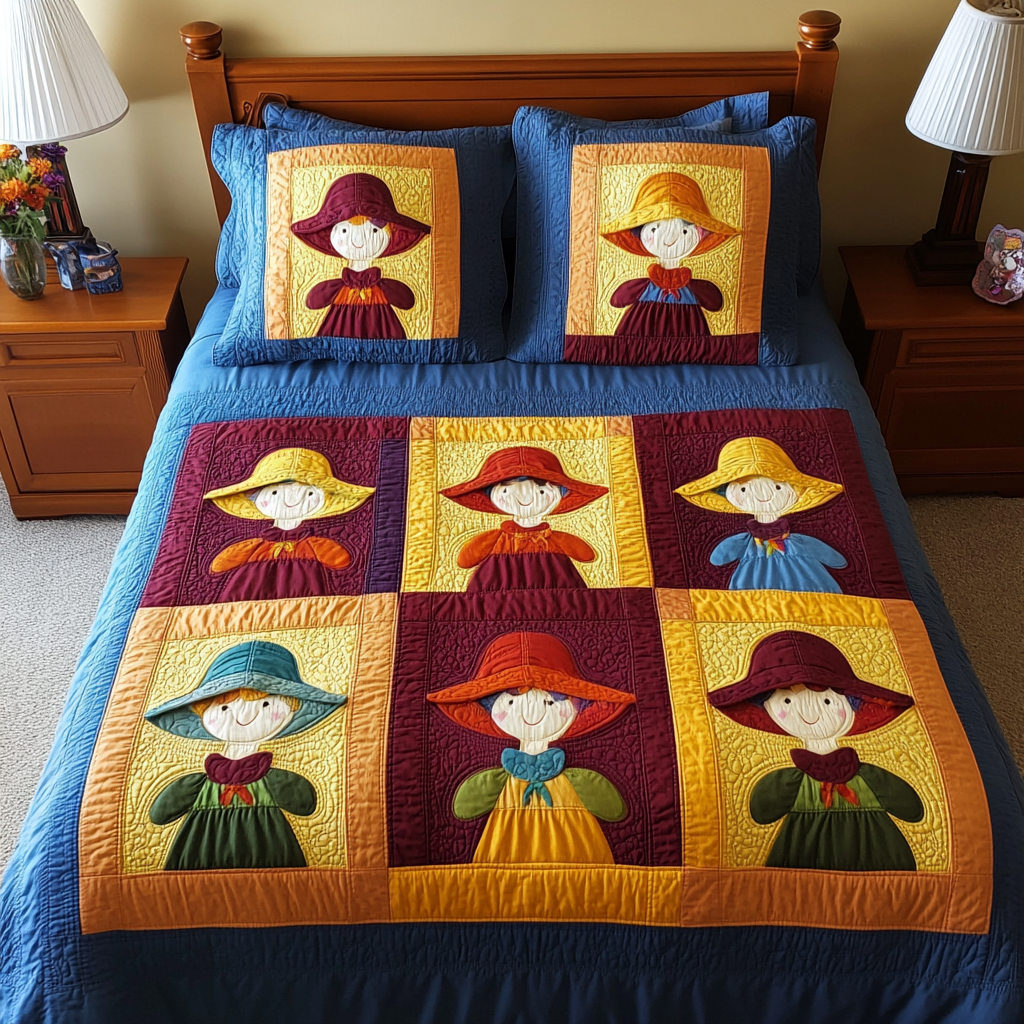 Sunbonnet Sue DAI200125119 Quilt Bedding Set