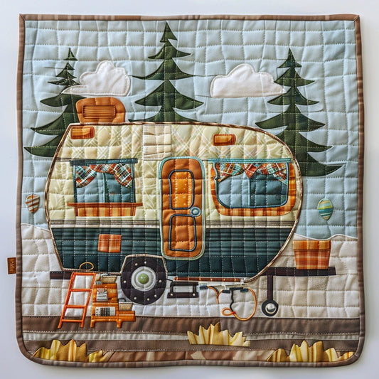 Camping Caravan TAI060324214 Quilted Placemats