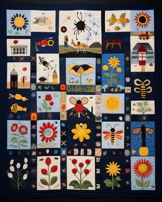 Garden BL9112352 Quilt Blanket