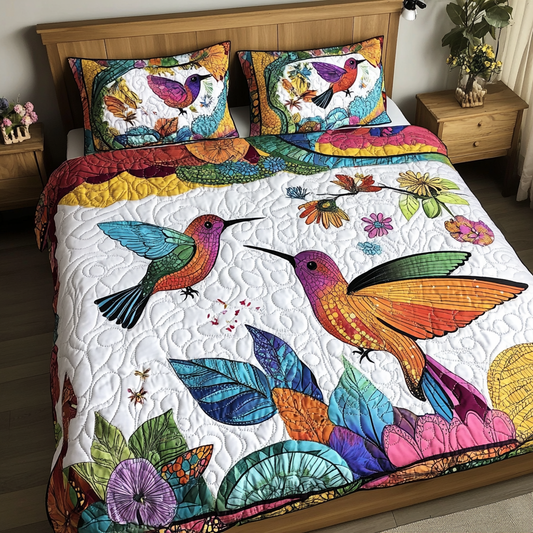 Hummingbird TAI141124063 Quilt Bedding Set