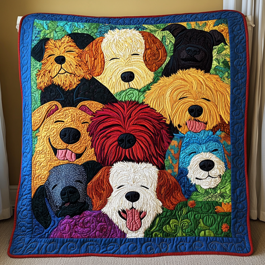 Sleeping Dog DAI301224096 Quilt Blanket