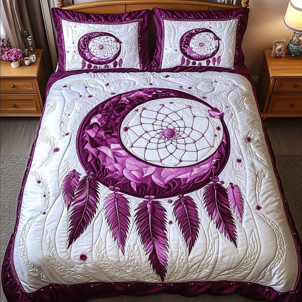 Moon Dreamcatcher DAI200125030 Quilt Bedding Set