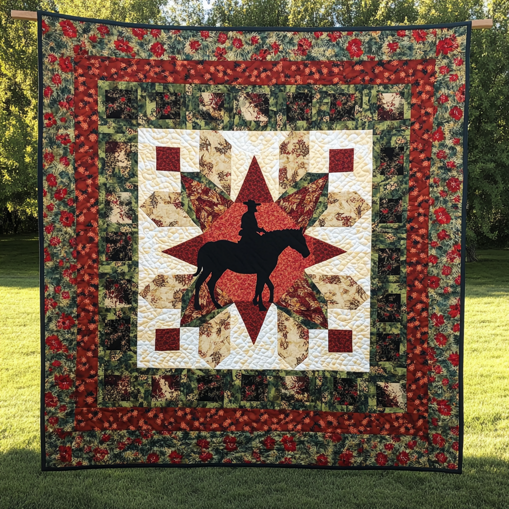 Cowboy Shade TAI151024448 Quilt Blanket